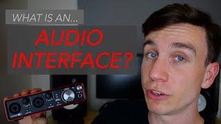 What is an audio interface? - Focusrite Scarlett 2i2 tutorial