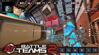 Battle Teams 2 Gameplay no Commentary - AKM Cyan Scale