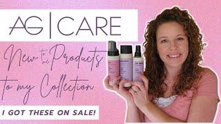 I Bought New AG Care Products For My Collection | First Impressions 3 Stylers |