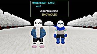 Sans and Underswap Sans Showcase! (Undertale Sans Multiverseal Battles Universe) EARLY GAMEPLAY