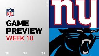 New York Giants vs. Carolina Panthers | 2024 Week 10 Game Preview