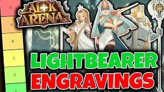 Lightbearers Engraving Tier List // AFK ARENA Tierlists