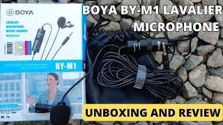 Unboxing the Boya BY-M1 Lavalier Microphone | Affordable Quality Mic for YouTubers