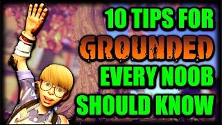 10 Tips for GROUNDED Every Noob Should Know