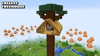 SURVIVAL TALLEST TREEHOUSE VS 100 BOU'S REVENGE PART 2 in Minecraft - Gameplay - Coffin Meme