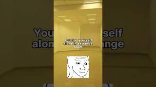I Went To SCHOOL In The BACKROOMS?️ #backrooms #creepypasta #shorts