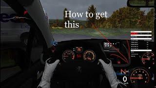 How to get tachometer gauge in Assetto Corsa