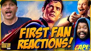 Fan REACTIONS! To 30 Minutes Of SUPERMAN REVEALED!