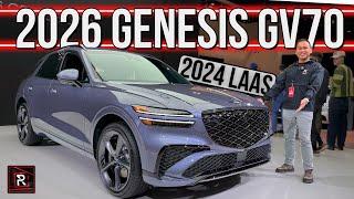 The 2026 Genesis GV70 / GV70 Electrified – Redline: First Look – 2024 LA Auto Show