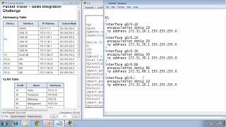 Packet Tracer 6.6.1.2  - Skills Integration Challenge Instructions - CCNA 2 - Chapter 6