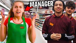 I Pretended To Work In A Grocery Store (Fake Employee Prank)