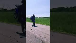 LIL YZ250 WHEELIE! #wheelie #dirtbike #motocross #yzfamily #likesharesubscribe