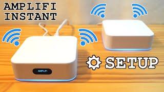 AmpliFi Instant Mesh Wi-fi System • Unboxing, installation, configuration and test