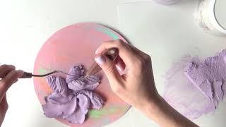 Sculptural painting, how to make...