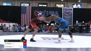 79 Kg Final - Rocco Welsh, Young Guns Wrestling Club Vs Gabriel Arnold, Level Up Wrestling Center