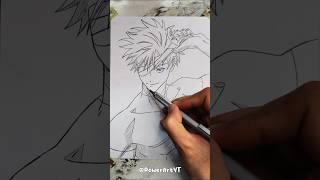How to draw Gojo Satoru Face  JUJUTSU KAISEN #jjk #つっしーの筆 #howtodraw
