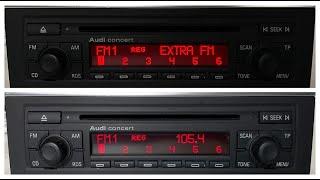 Audi A4 B6 B7 Grundig Concert II CD Radio Player / Testing