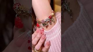 Building a Valentine’s Pandora Bracelet #traceofhearts #pandorajewelry ​⁠@TheOfficialPandora