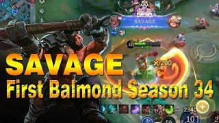 Finally! Balmond SAVAGE in Season 34, This New Build Will Make Balmond META Again | Mobile Legends