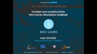 · Tourism and gamification: MED GAIMS organizes a webinar on July 28th 2020 ·