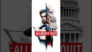 Lincoln Almost Quit Politics Forever?!  | History Flash.#historyflash #lincoln #facts #politics