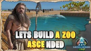 Ark Survival Ascended Let's Build a Zoo - Live Stream EP 173