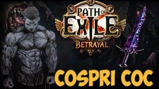 Path of exile: CoC Cospri Assasin. Бандит сотворение чар при крите.