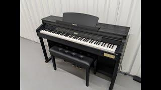 Casio Celviano AP-700 digital piano and stool in satin black finish stock number 24094