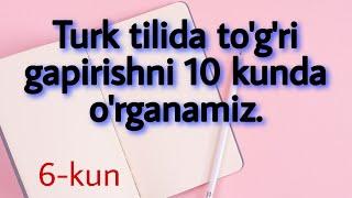 TURK TILI|6-DARS|KELASI ZAMON FE`LI VA UNING INKOR,SO`ROQ SHAKLLARI|QANDAY.UZ.