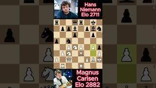 Magnus Carlsen vs Hans Niemann #chess 980