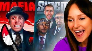 Freya Reacts to SIDEMEN MAFIA (REAL LIFE AMONG US)