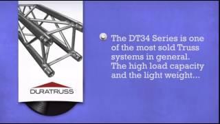 Duratruss DT 34 Truss Straight 0.5m - 3m - DJkit.com