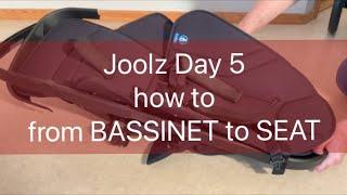 Joolz Day 5: Switching from Bassinet to Seat