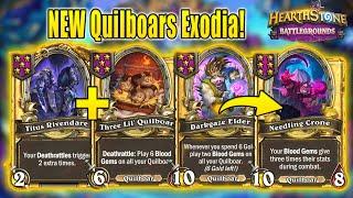MY NEW Best Quilboars Exodia Build Is The BEST! | Christian Hearthstone Battlegrounds
