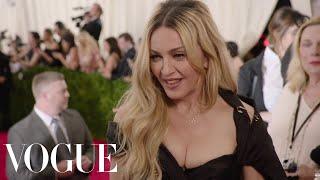 Madonna and Diplo at the Met Gala 2015 | China: Through the Looking Glass