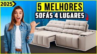 Os 5 Melhores Sofá 4 Lugares / Sofá Grande Em 2025!