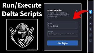 Delta Executor | How To Run or Execute Scripts on Roblox (Latest 2024)