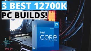 Top 3 Best Intel Core i7 12700k PC Builds Today!