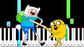 Adventure Time - Island Song (Come Along with Me) - EASY Piano Arrangement (Synthesia) by TAM