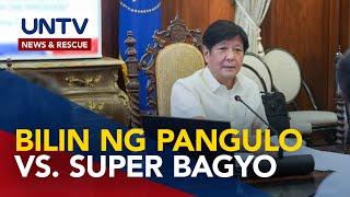 Pagdating ng super typhoon Leon, pinaghahandaan na ng pamahalaan — PBBM