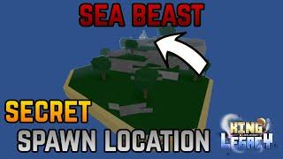 EVERY SEA BEAST SPAWN LOCATIONS | KING LEGACY