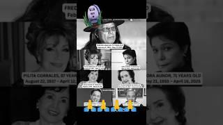 Most Iconic Stars who passed away this year #ccto #iconicstar #noncopyrightedmusic #freddieaguilar
