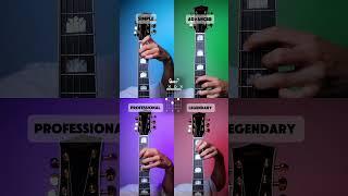 4 levels of chords progression #guitarchords