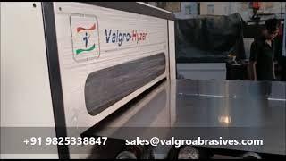 Brush Finish Sheet Polishing Machine l Valgro