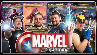 MARVEL CARDS ARE BUSTED!! - Wolverine vs Storm vs Iron Man vs Captain America - Manasplaining #13