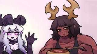 Warhammer 40k: Khorne-senpai Has A Wife? | Tempura Person comic
