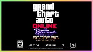 Дата выхода нового обновления в GTA Online "Казино-отель Diamond: Большое ограбление в Лос-Сантосе»