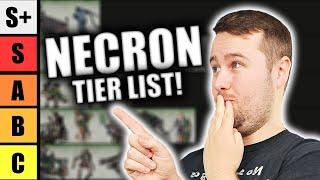 Necrons codex unit tier list in Warhammer 40k 10th Codex - Best and worst necron datasheets