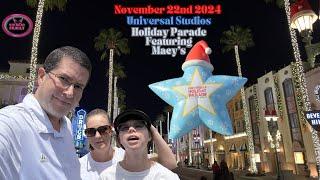 Join The Holiday Magic at Universal Studios for Holiday Parade Featuring Macys Balloons