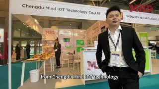 Chengdu Mind participated in the exhibition TRUSTECH in Paris！#card #RFID #NFC